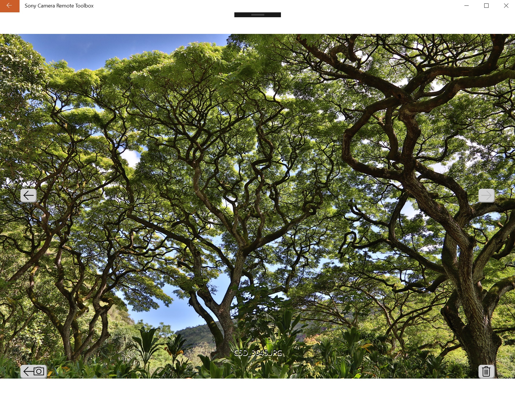 Picture preview page Screenshot