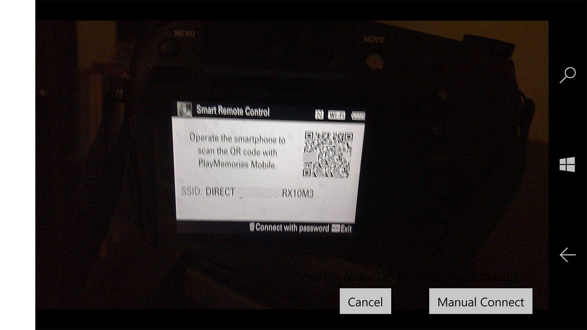 Connect Page Screenshot